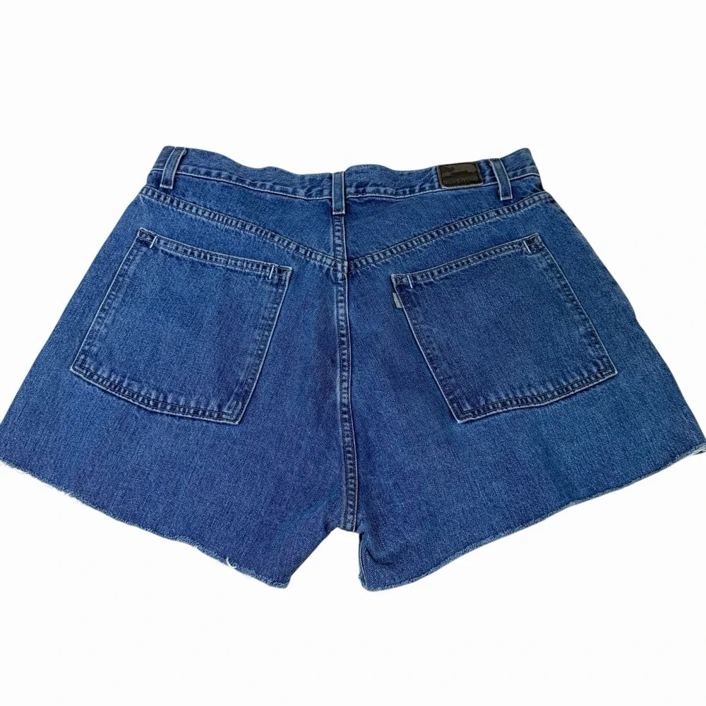 VTG Levi's Silvertab Women's Shorts Sz 34 (33) Blue Jean Cutoff Loose Y2K Jorts